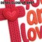 Valentines Faith DTF Transfer - You Are Loved Cross Ready To Press